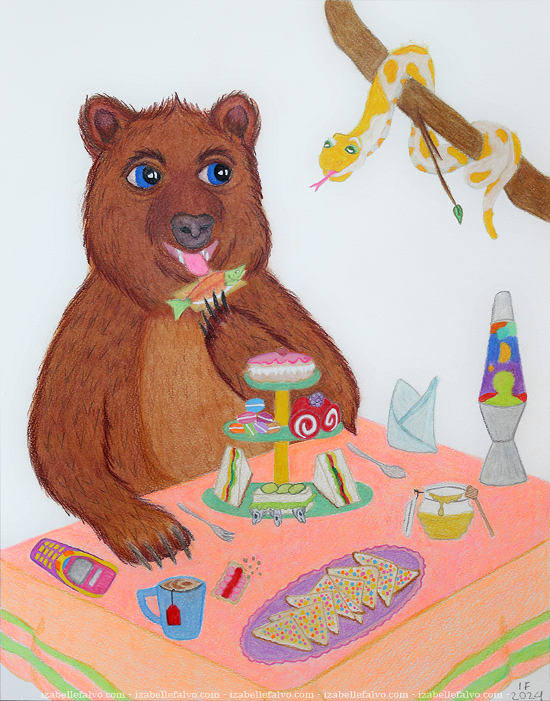 brown bear high tea